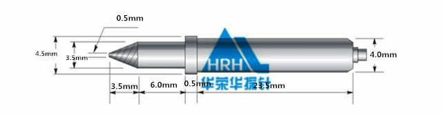 GP-11S、定位針、探針外徑為4.5mm ，長度為35.5mm、ICT測試針、功能夾具定位針、測試針、五金配件