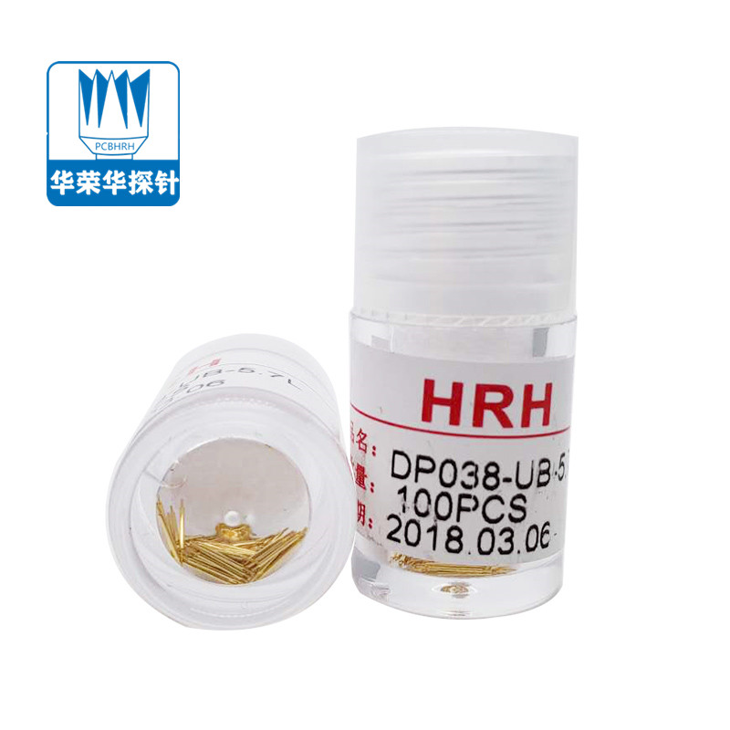雙頭探針DP038-UB-5.7L，BGA測(cè)試針，華榮華雙頭針廠家